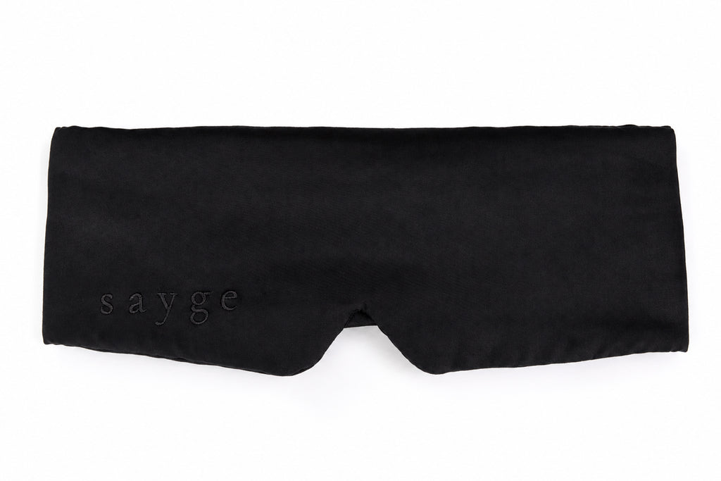 Charcoal Sleep Mask and  Single Pillowcase Combo